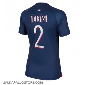 Paris Saint-Germain Achraf Hakimi #2 Kotipaita Naisten 2023-24 Lyhythihainen